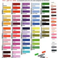 Mouline' di seta tinta unita aless, gamme colori