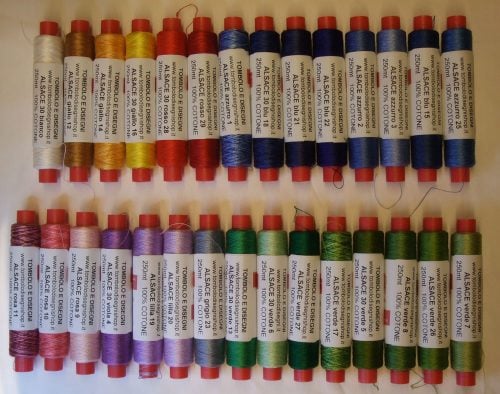 JOLLY: KIT 6 PEZZI RETORS D'ALSACE DMC N°30 COLORATO