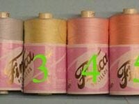 Jolly/kit 3 pezzi cotone bolillos n°30 colorato
