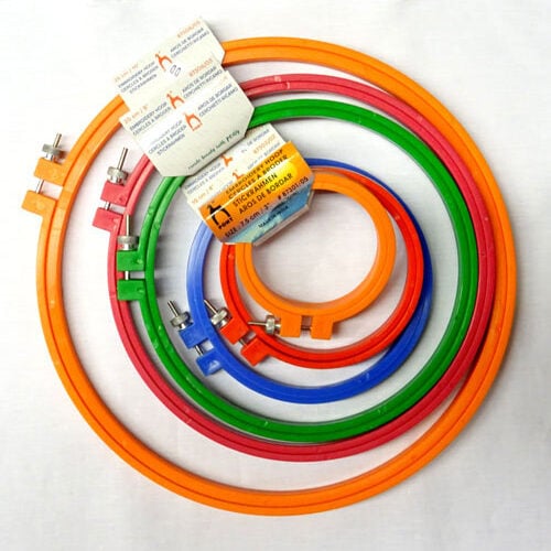 Tri108 Telaio tondo in plastica Pony