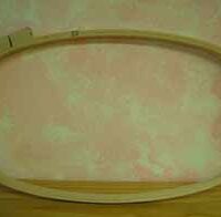 Telaio ovale in legno di faggio cm 30x50 o 40x70