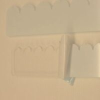 Template per bordini a cappe cm 5-6-7