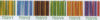 Seta multicolor grossa n°8 clover - immagine 2