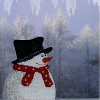 3 libri di punto croce per natale + 1 cartellina