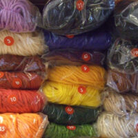 Macrame' omega, matassa 500gr/ mt 165, 100% nylon - tanti colori