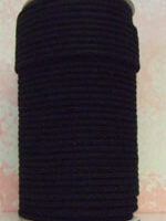Jolly/ 2 rocche cordino nero opaco 3 mm