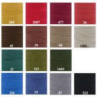 Bockens bomullsmattvarp 12/6  bockens  garner 100% cotone rocca mt 1475  o 250