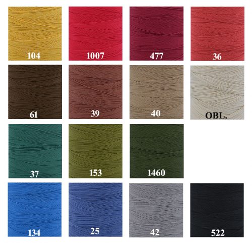 Bockens bomullsmattvarp 12/6  bockens  garner 100% cotone rocca mt 1475  o 250 - immagine 3