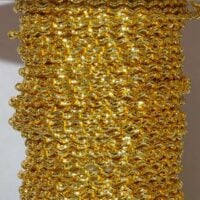 Roma oro fino 990-ondulato riccio e lucido- oro gr 5 misure 4s-5s-6s-7s