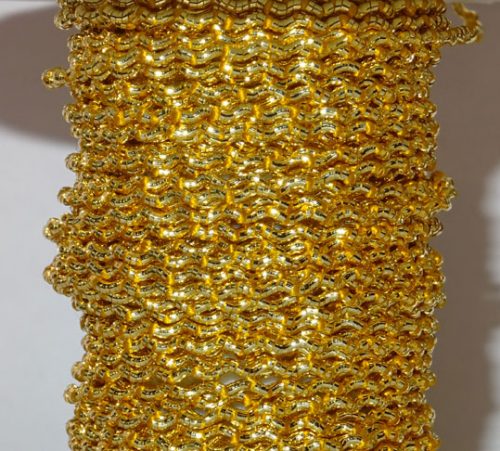 Roma oro fino 990-ondulato riccio e lucido- oro gr 5 misure 4s-5s-6s-7s - immagine 3