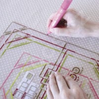 Templates nancy ziemane-tablet/ paper tablet cover, clover 9577