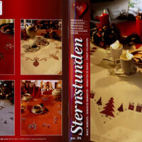 3 libri di punto croce per natale + 1 cartellina