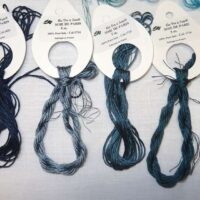 Mouline' seta tinta unita au ver a soiè