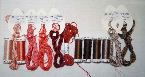 Mouline' seta tinta unita au ver a soiè - immagine 5