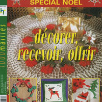 Kit 3 riviste di uncinetto per natale