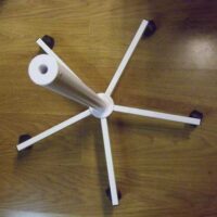 Supporto a 5 raggi con ruote, daylight 53070