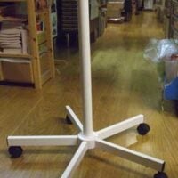 Supporto a 5 raggi con ruote, daylight 53070