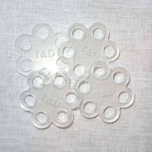 4 floss organiser, primula portafili 6 fori