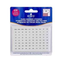 630 etichette autoadesive per farfalline dmc 6103