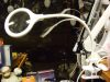 Lampada con pinza e lente d'ingrandimento 5x luce led - immagine 2