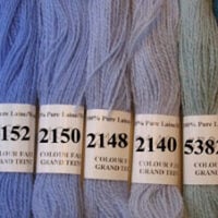 Lana per ricamo "laine fine d'aubusson"