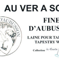 Cartella colori "laine fine d'aubusson" , lana per ricamo