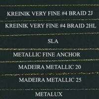 Kreinik metallics balger very fine #4 braid mt 11