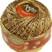 Artiste metallic anchor, tantissimi colori gomitoli gr 25/100mt