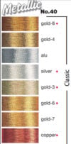 Madeira metallic n°40 200mt - immagine 3