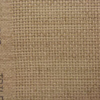 Aida 5,5/14ct dmc, misto lino greggio, altezza cm 110, € 24,00 al metro, vendita a multipli di 50 cm