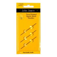 John james jj698de, aghi con due punte ed asola centrale n° 26 o 28 oppure misti