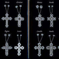 Tatted bookmarks