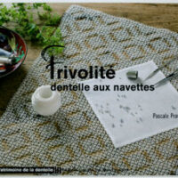 Frivolite', dentelle aux navettes