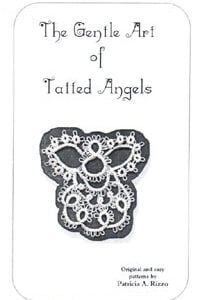 15 tiny tatting angels, angeli piccolini