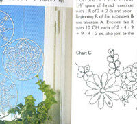 Tatting from burda, lacis