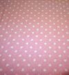 Tela in puro cotone altezza cm 300 fantasia rosa: fiori-foglie-pois e cuori, € 12,00 al metro vendita a multipli di 50 cm - immagine 3