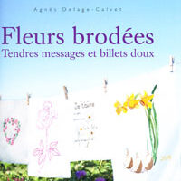 Fleurs brodees
