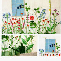 The embroidered garden, kazuko aoki