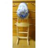 Supporto in legno di faggio orientabile e regolabile in altezza + tombolo cm 35 - immagine 3