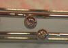 Chiusura per borsetta con cristalli sulla chiusura, colore argento cm13 - immagine 3