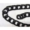 Catenella nero opaco in plastica - immagine 2