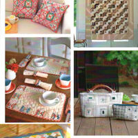 Magic patch quilt japan 4, log cabin