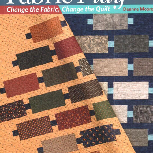 Fabric play change  the fabric, change the quilt