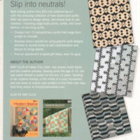 Modern neutrals a fresh look at neutral quilt patterns