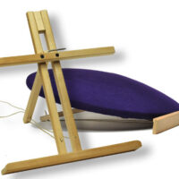 Supporto da tavolo per tombolo piatto lacis