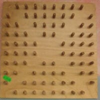Telaio legno con perni pari