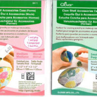 Clam shell, accessories case, clover 8410-12