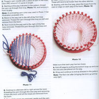 Learn to knit on circle loom