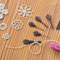 Picot gauge set, clover 8104