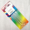 Kit di 6 aghi  per chiacchierino di misura: 3-4-5-6-7-8